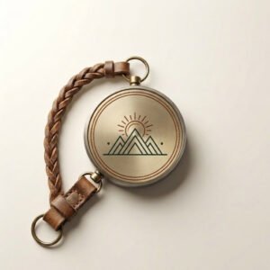 compass keychain — Jaedyns Goodies Co.